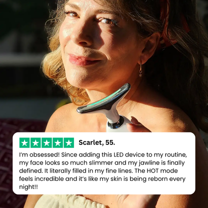 TheGlowra™ 7-in-1 LED Facial Sculptor
